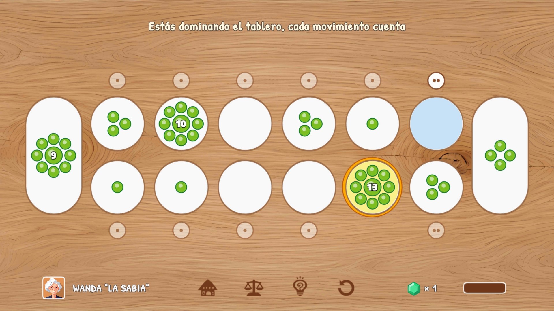 Partida en juego