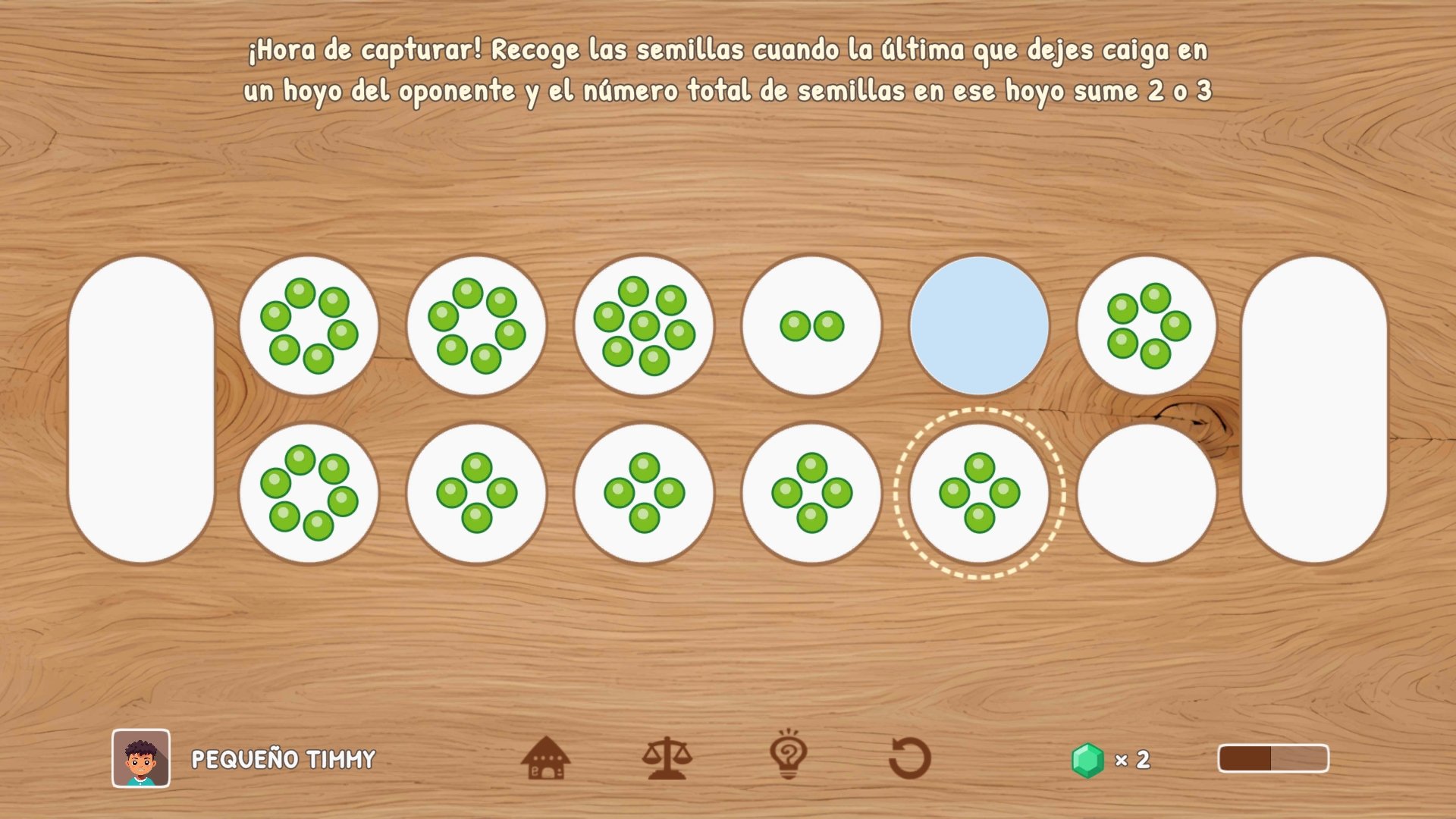 Tutorial del juego